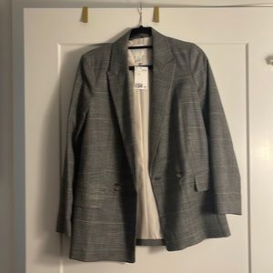 Brand New - H&M checkered blazer in size XS